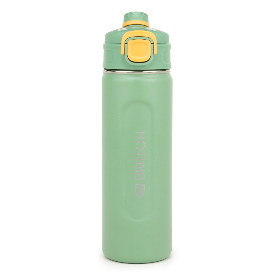 Briiton Universo 1000ml | Double Wall Stainless Steel Water Bottle | Leakproof Flask | Hot & Cold Thermos -