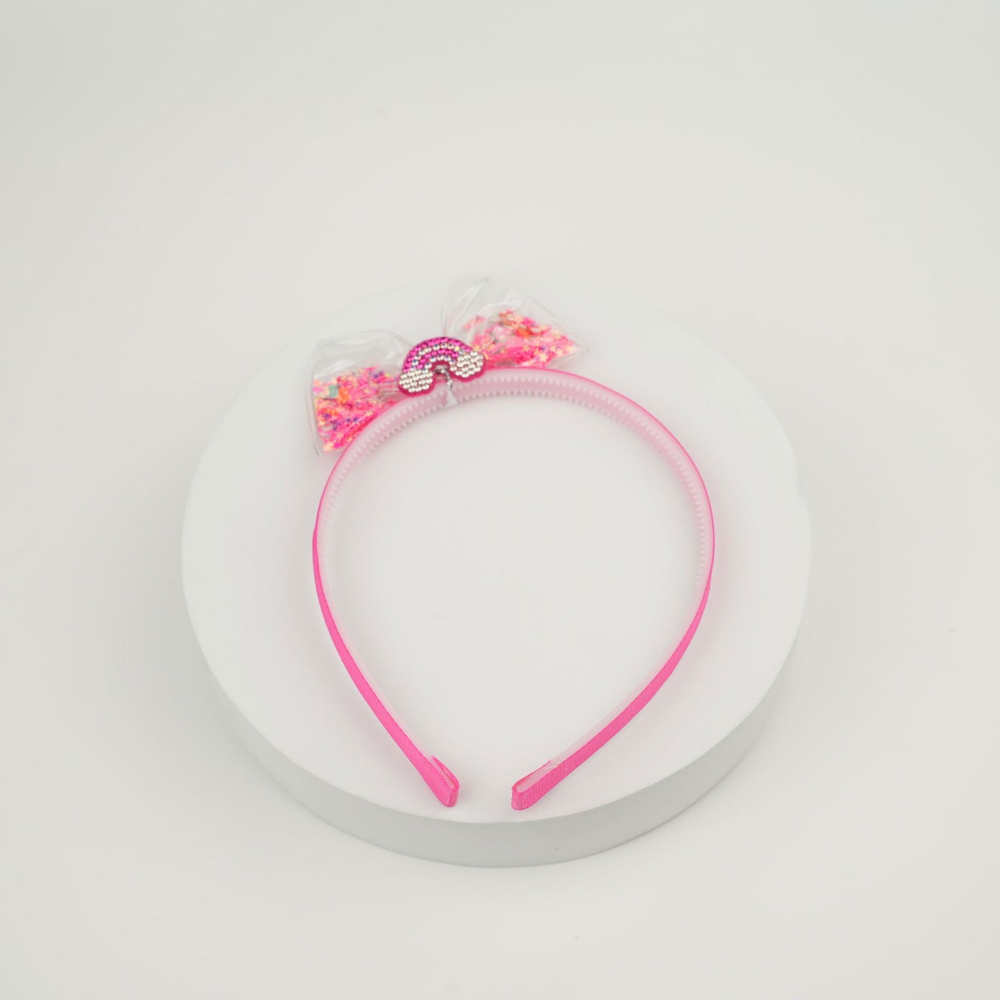 Radiant Rainbow Headband - Hair Plastic Hoop for Daily Wear and Party Kids, Girls, Baby Hairbands - Radiant Rainbow Headband - Hair Plastic Hoop for Daily Wear and Party Kids, Girls, Baby Hairbands - owleto