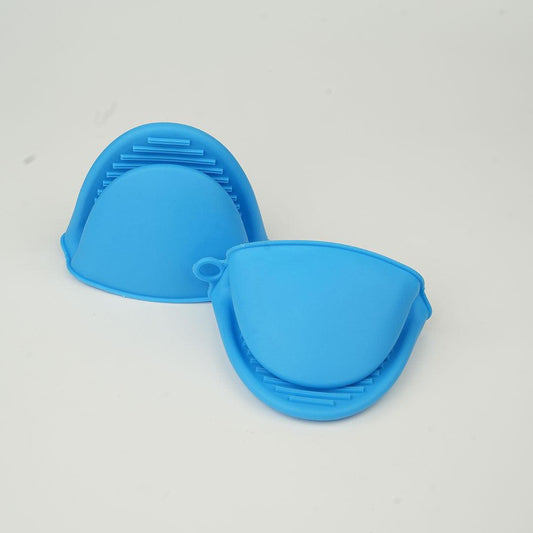 1 Pair of Heat-Resistant Silicone Baking Gloves - Non-Slip Kitchen Pot Holders - online shopping site