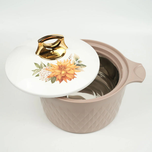 ASIAN DIAMOND CASSEROLE N. DLX | STAINLESS STEEL  INSULATED  HOT POT