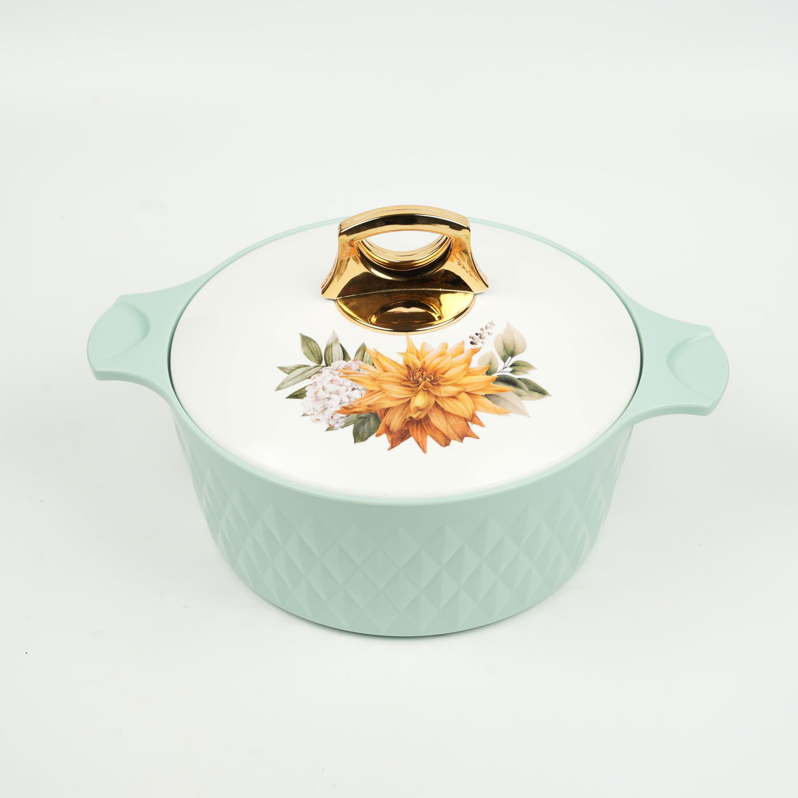 ASIAN DIAMOND CASSEROLE N. DLX | STAINLESS STEEL  INSULATED  HOT POT - 