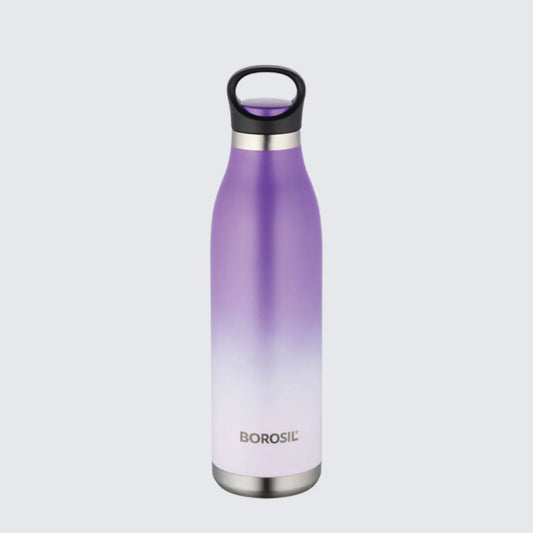 Borosil Colorcrush Bottle  750ml | Double Wall  Stainless Steel  Water Bottle | Vacuum Insulated Flask  | Hot & Cold - 