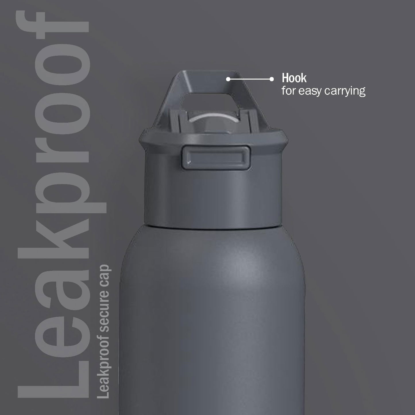 Briiton Christa  630ml | Double Wall Stainless Steel Water Bottle | Hot & Cold - 