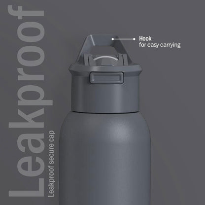 Briiton Christa  630ml | Double Wall Stainless Steel Water Bottle | Hot & Cold - 