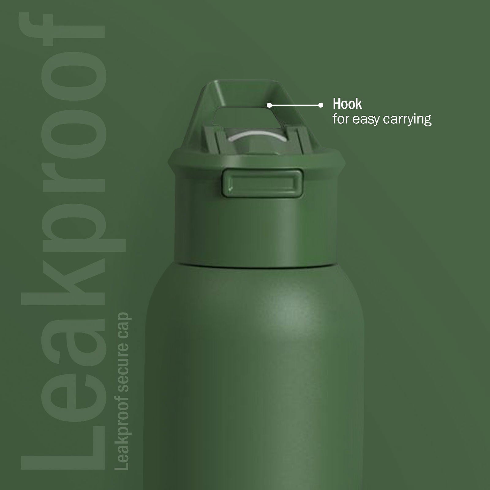 Briiton Christa  630ml | Double Wall Stainless Steel Water Bottle | Hot & Cold - 