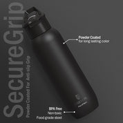 Briiton Christa  630ml | Double Wall Stainless Steel Water Bottle | Hot & Cold - 