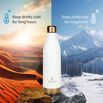 Briiton Flare Cola | Stainless Steel Water Bottle | Leakproof - 