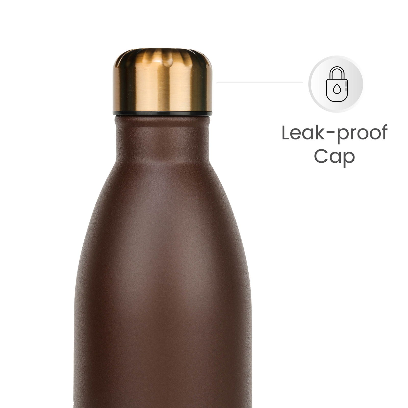 Briiton Flare Cola | Stainless Steel Water Bottle | Leakproof - 