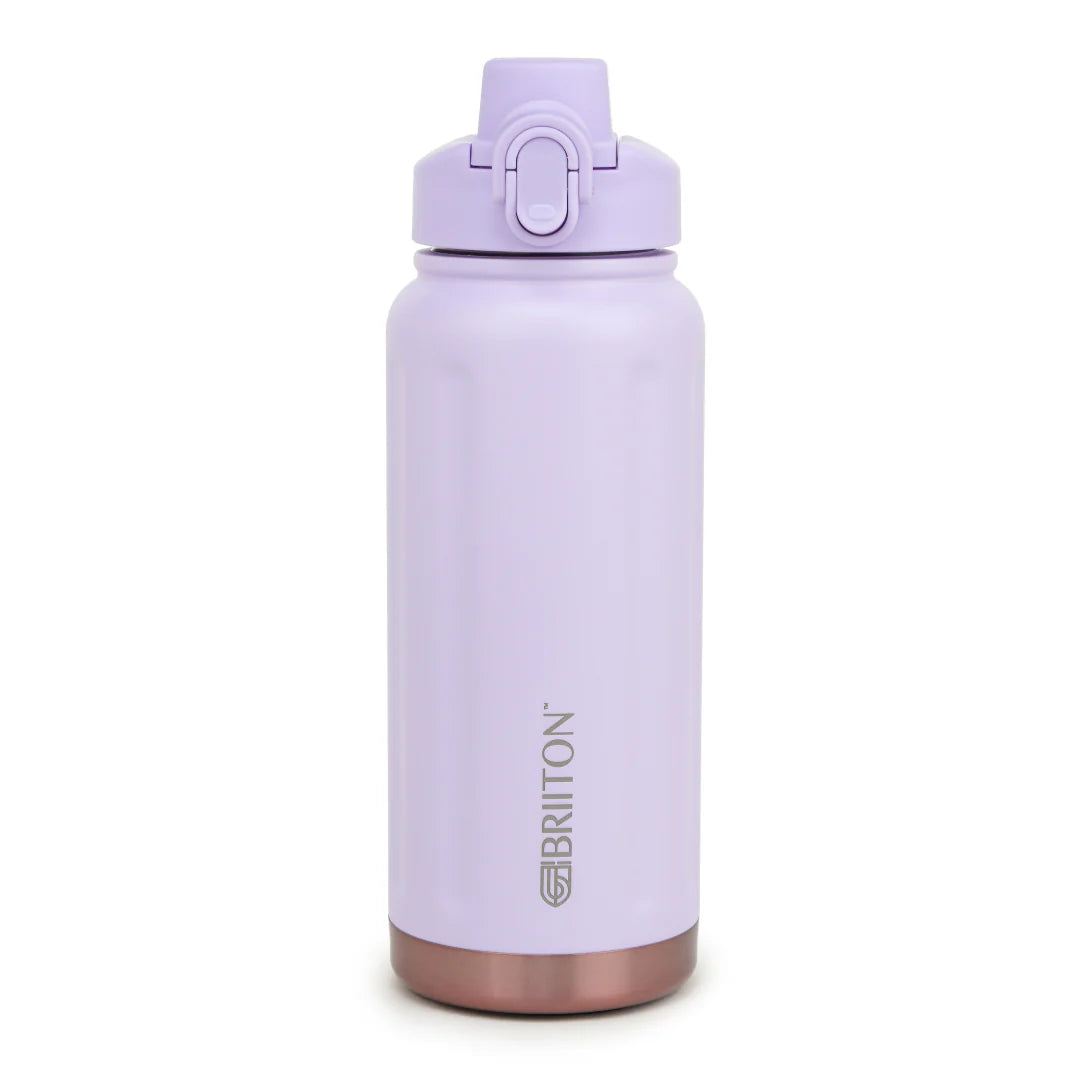 Briiton Niagra 750ml | Double Wall Stainless Steel Water Bottle |  Leakproof Flask For Hot & Cold Drinks - 