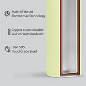 Briiton Nikola 1300ml Stainless | Steel Water Bottle | Leakproof Flask For Hot & cold - 