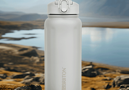 Briiton Nikola 1300ml Stainless | Steel Water Bottle | Leakproof Flask For Hot & cold - 