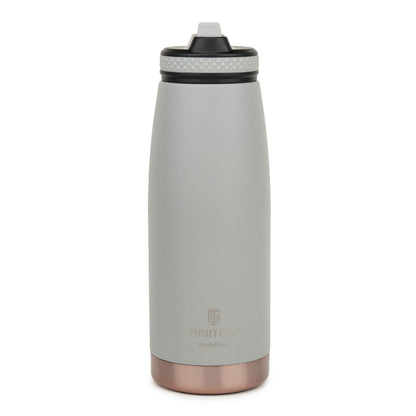 Briiton Oceano  1000ml | Stainless Steel Water Bottle | Copper Coated Vacuum Insulation | Hot & Cold Thermos - 