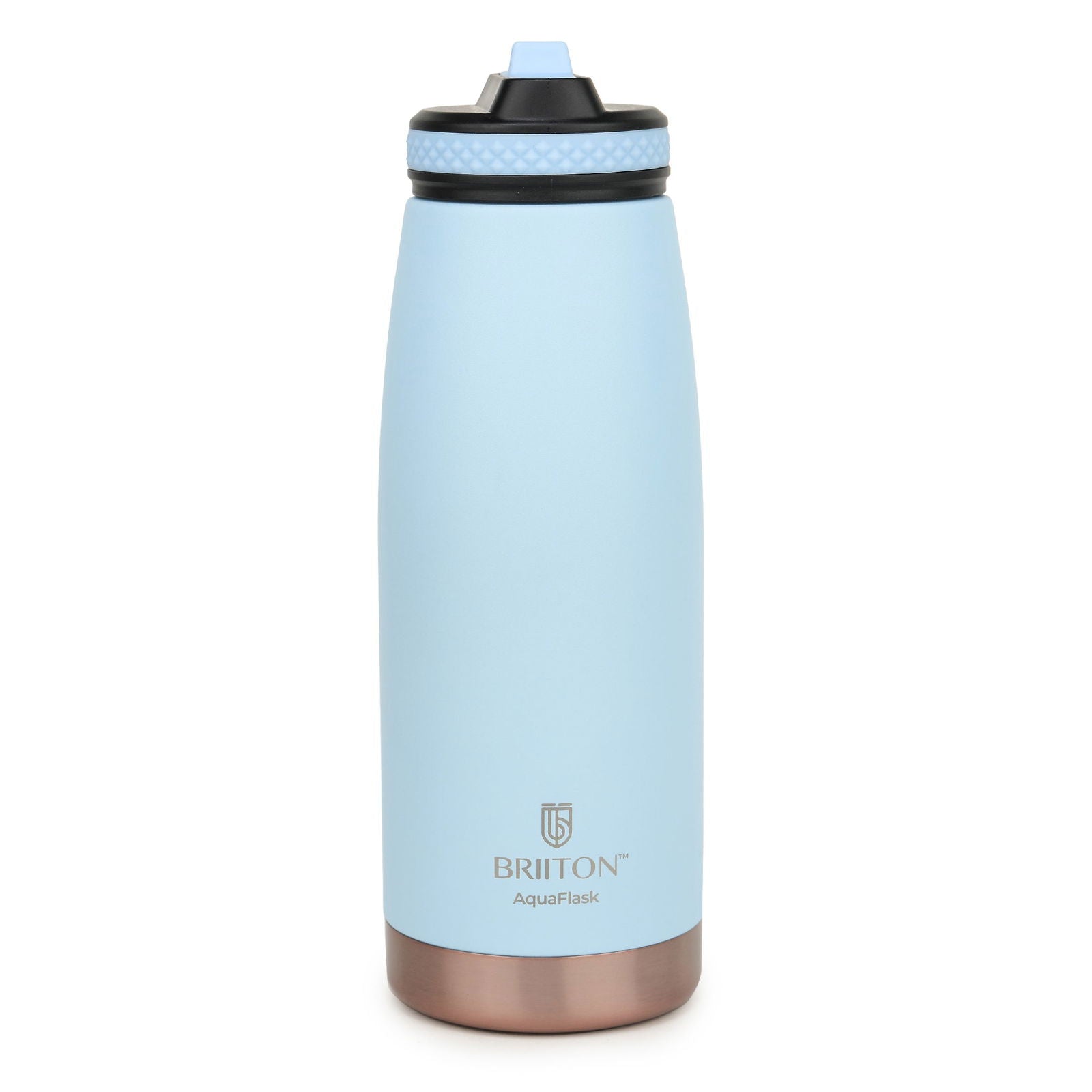 Briiton Oceano  1000ml | Stainless Steel Water Bottle | Copper Coated Vacuum Insulation | Hot & Cold Thermos - 