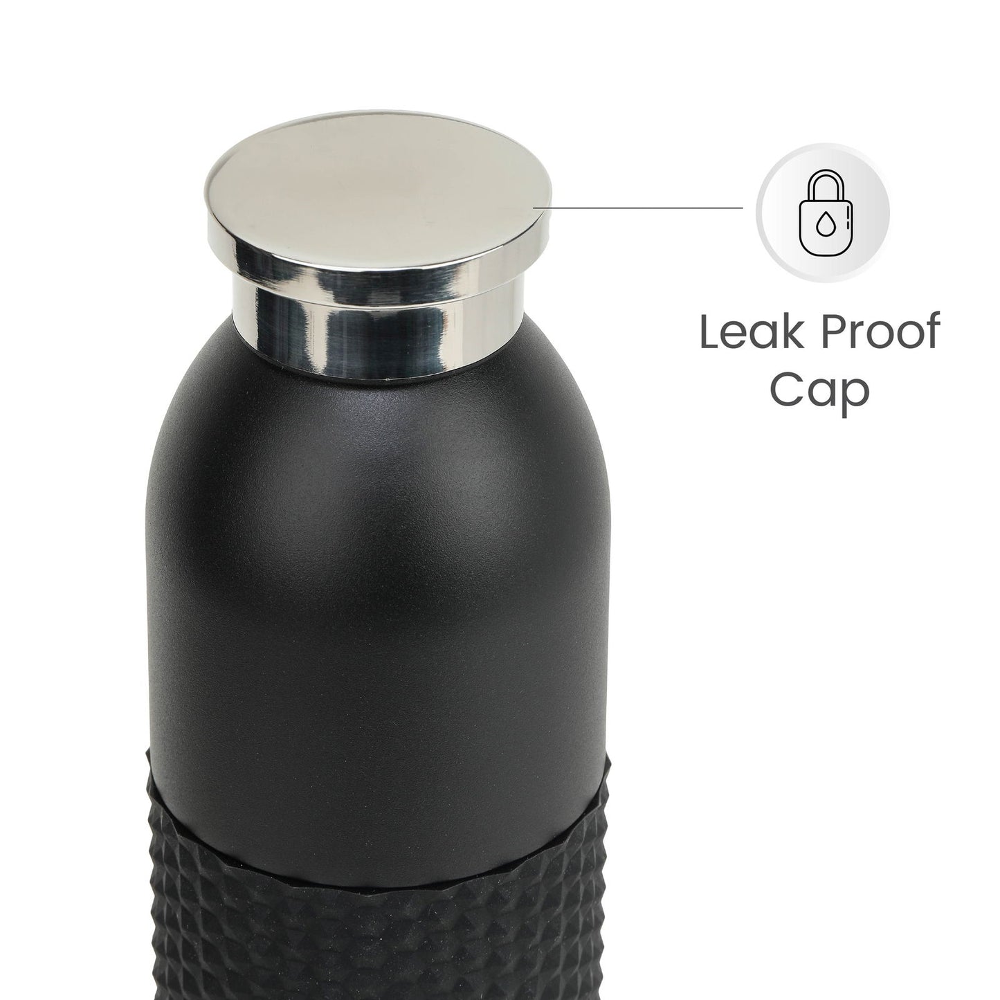 Briiton Spectra  620ml | Stainless Steel Water Bottle | Secure Grip | Leakproof Easy Pour Cap - 