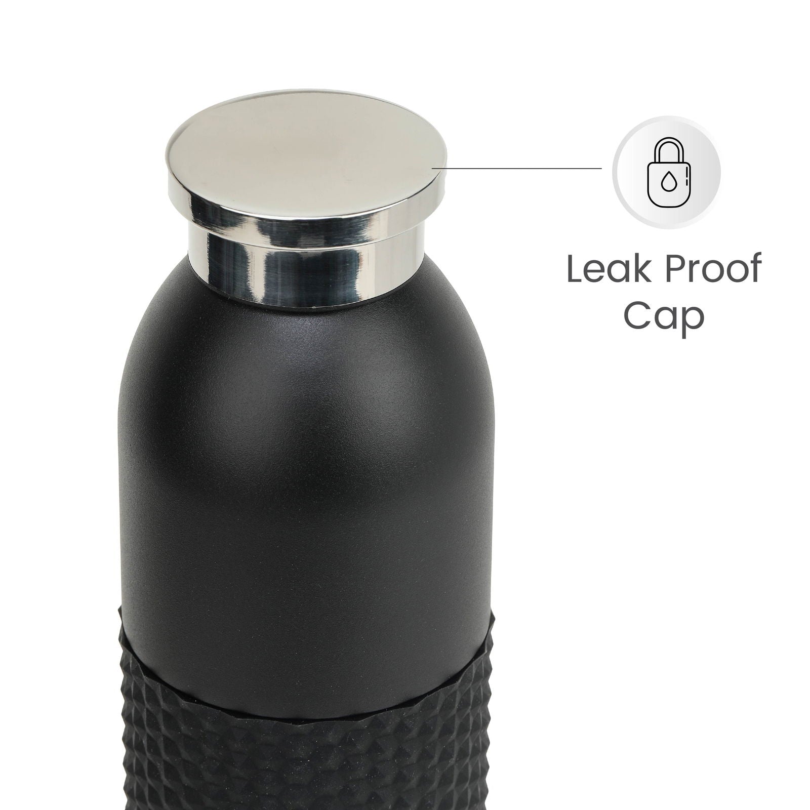 Briiton Spectra  620ml | Stainless Steel Water Bottle | Secure Grip | Leakproof Easy Pour Cap - 