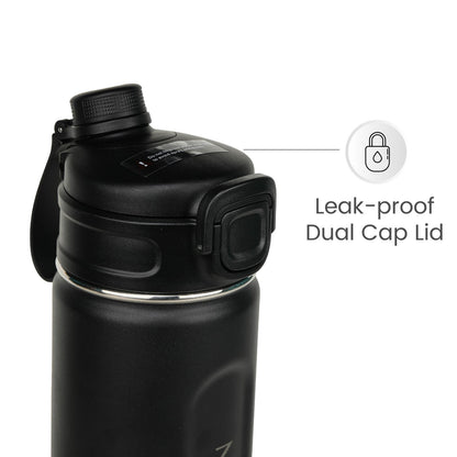 Briiton Universo - S  1000ml | Double Wall Stainless Steel Water Bottle | Leakproof Flask | Hot & Cold Thermos - Briiton