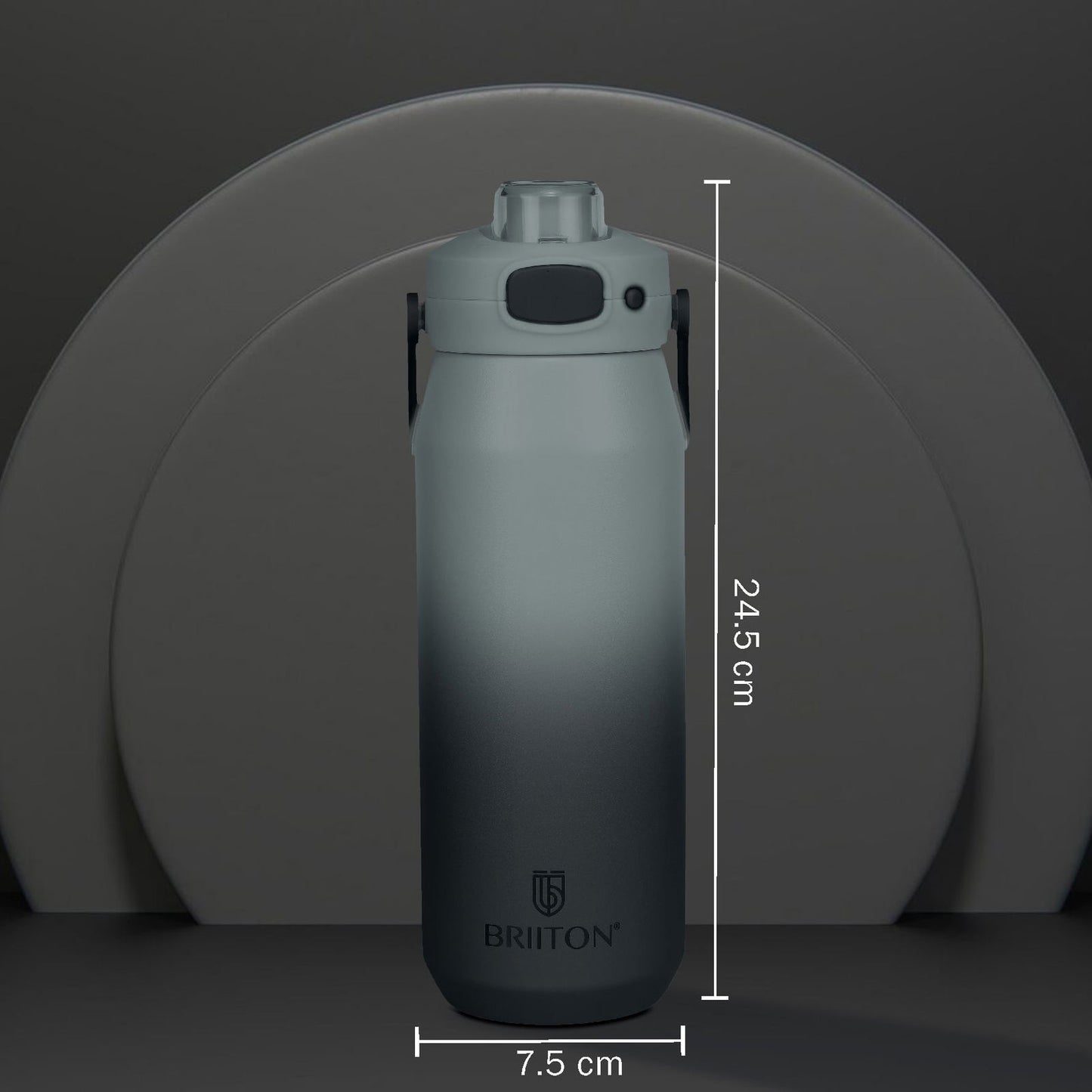 Britton Costa | Double Wall Stainless Steel Water Bottle | Leakproof - 