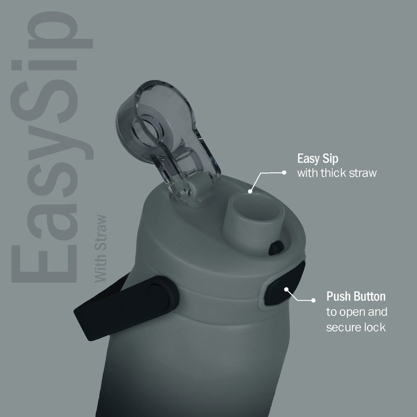 Britton Costa | Double Wall Stainless Steel Water Bottle | Leakproof - 