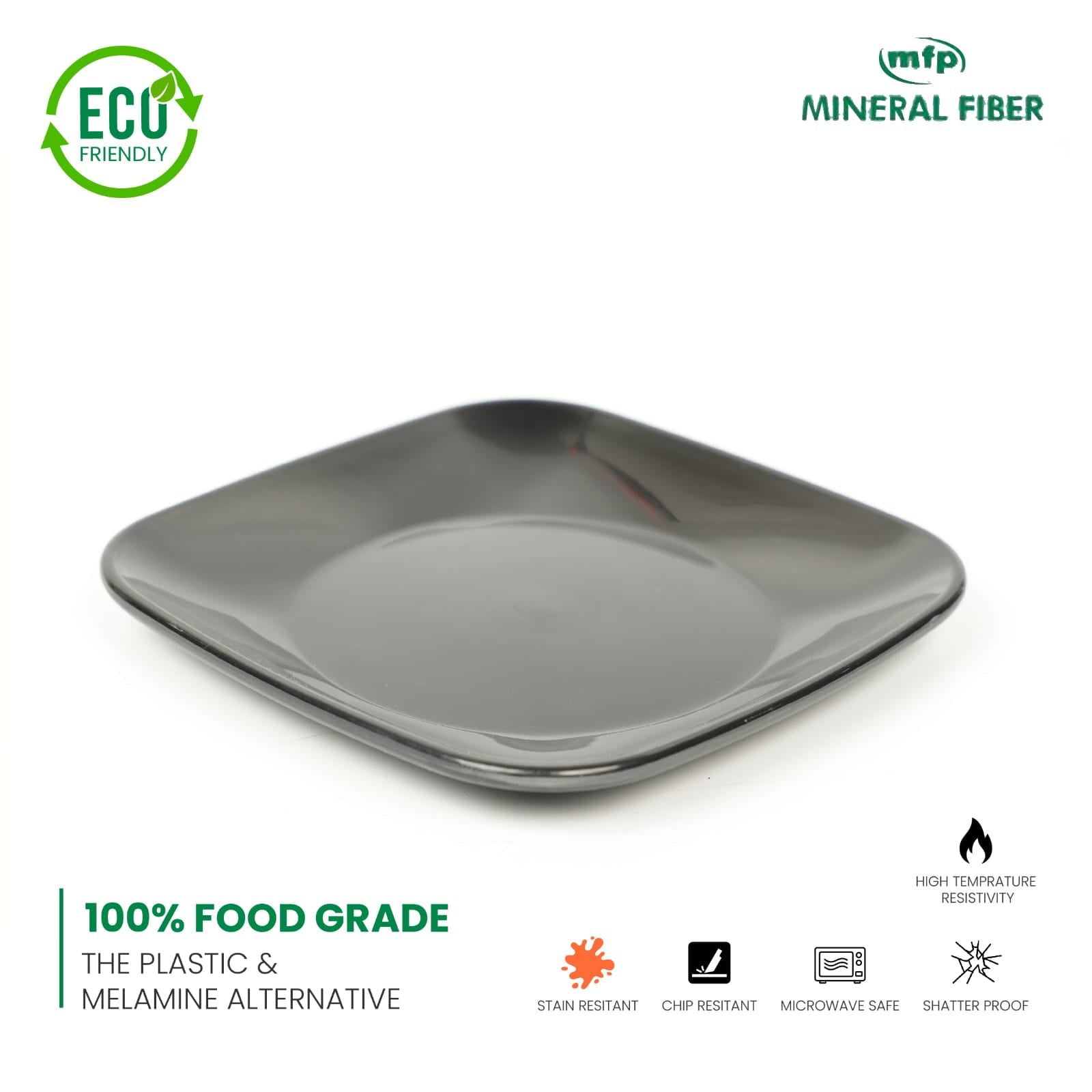 GRANOWARE QUADRA HALF PLATE 6 PC SET - 