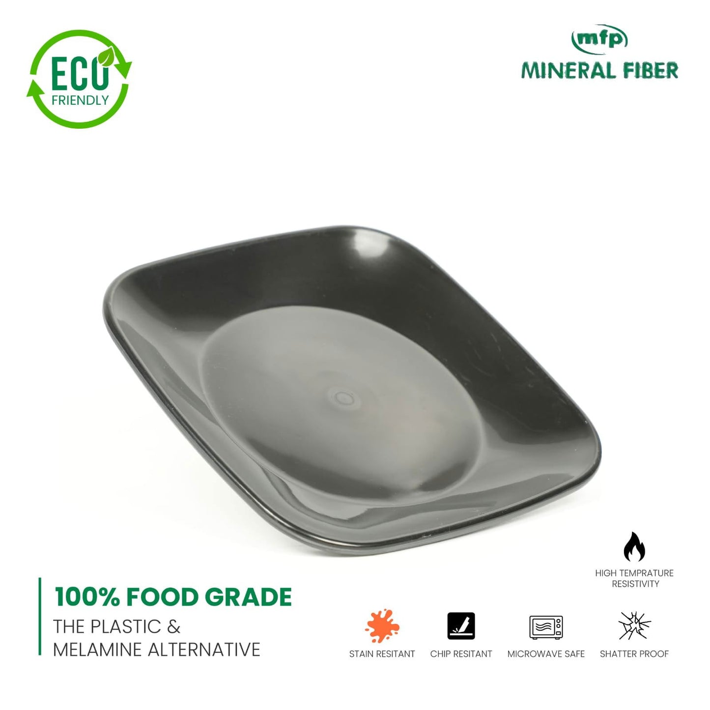 GRANOWARE QUADRA HALF PLATE 6 PC SET - 
