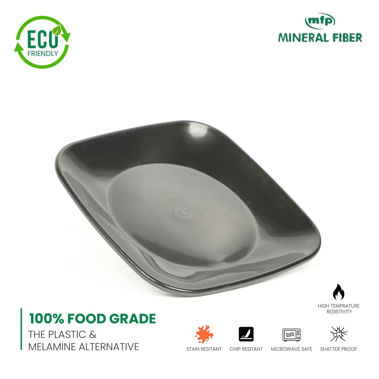 GRANOWARE QUADRA HALF PLATE 6 PC SET - 