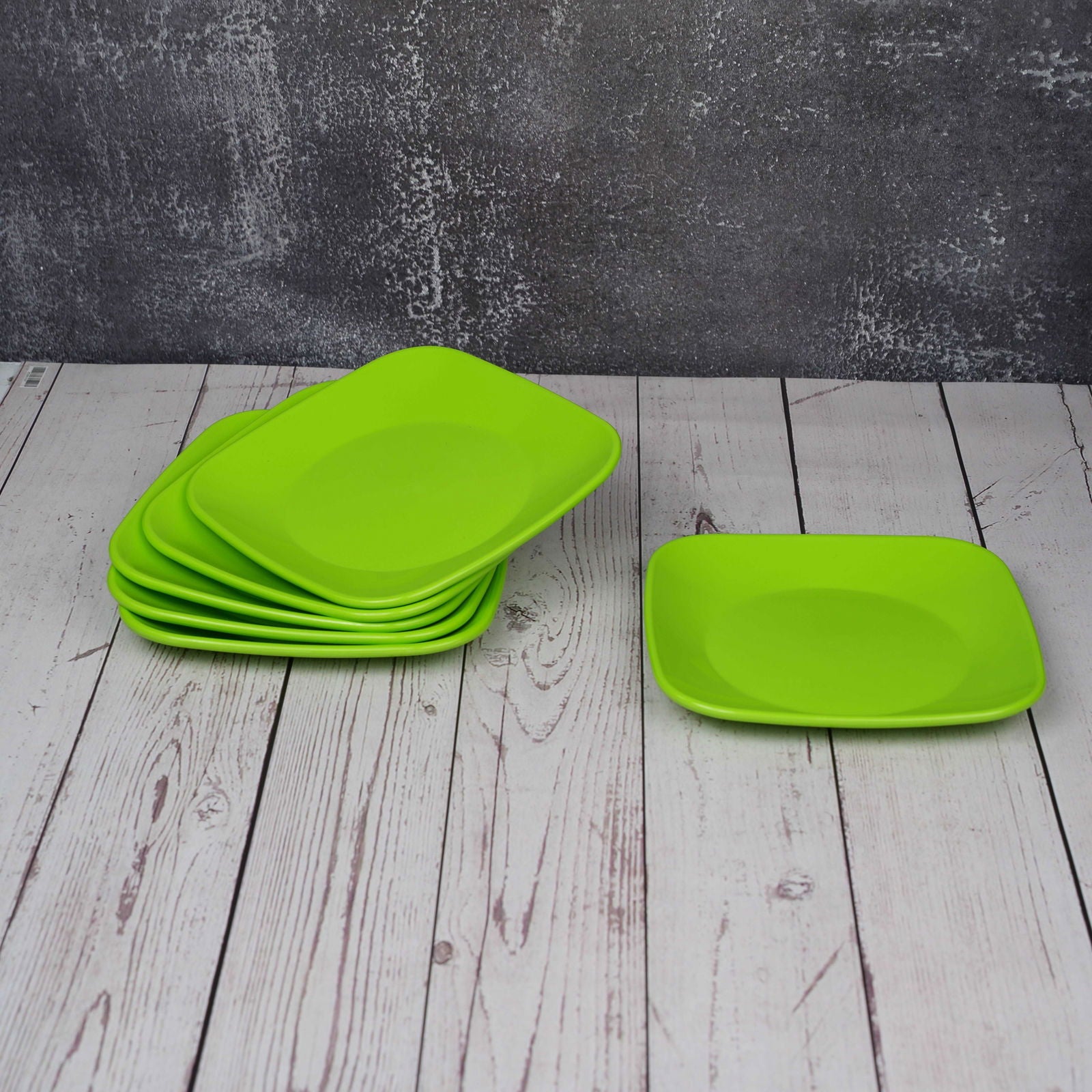 GRANOWARE QUADRA HALF PLATE 6 PC SET - GRANOWARES QUADRA HALF PLATE 6 PC SET - owleto