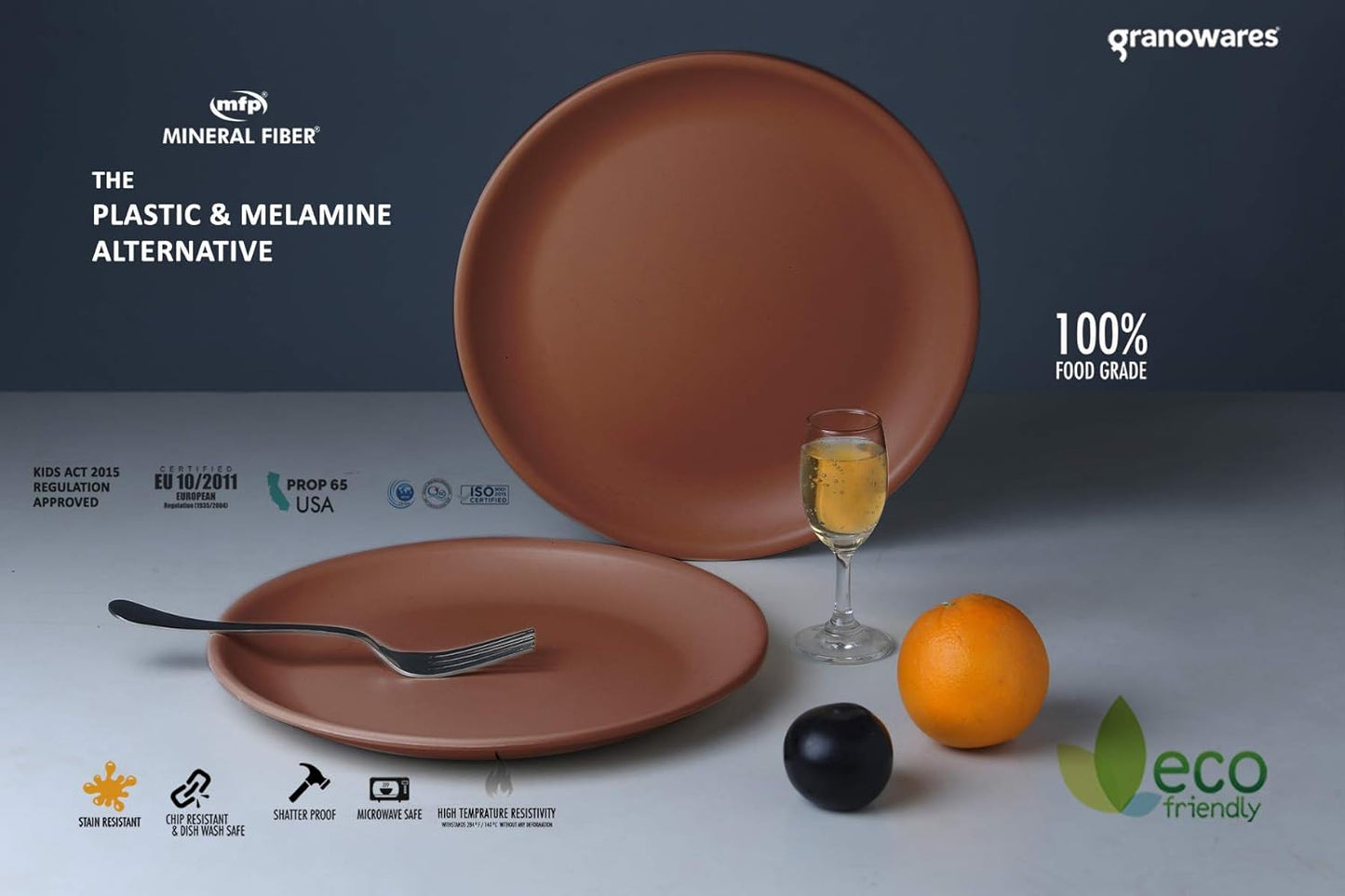 Granoware symphony dinner plate  10.5 single - 