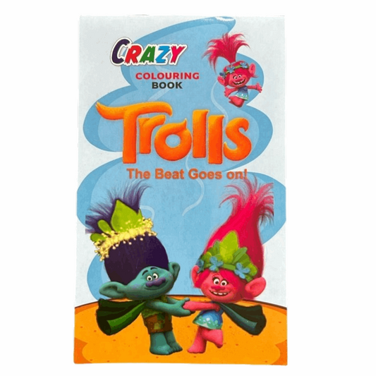 Kids Trolls Coloring Book - Kids Trolls Coloring Book - owleto