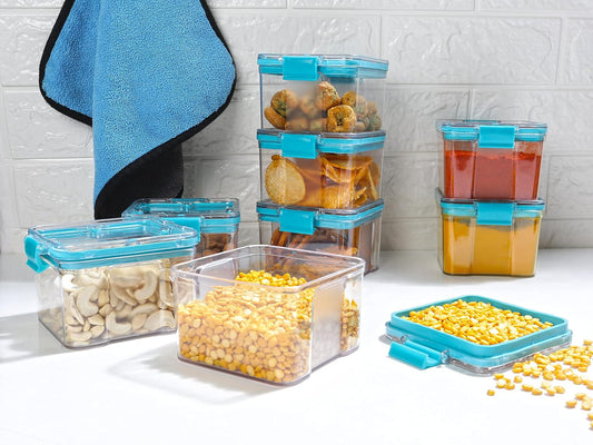 Kitchen Storage Containers Set of 4Pcs - 