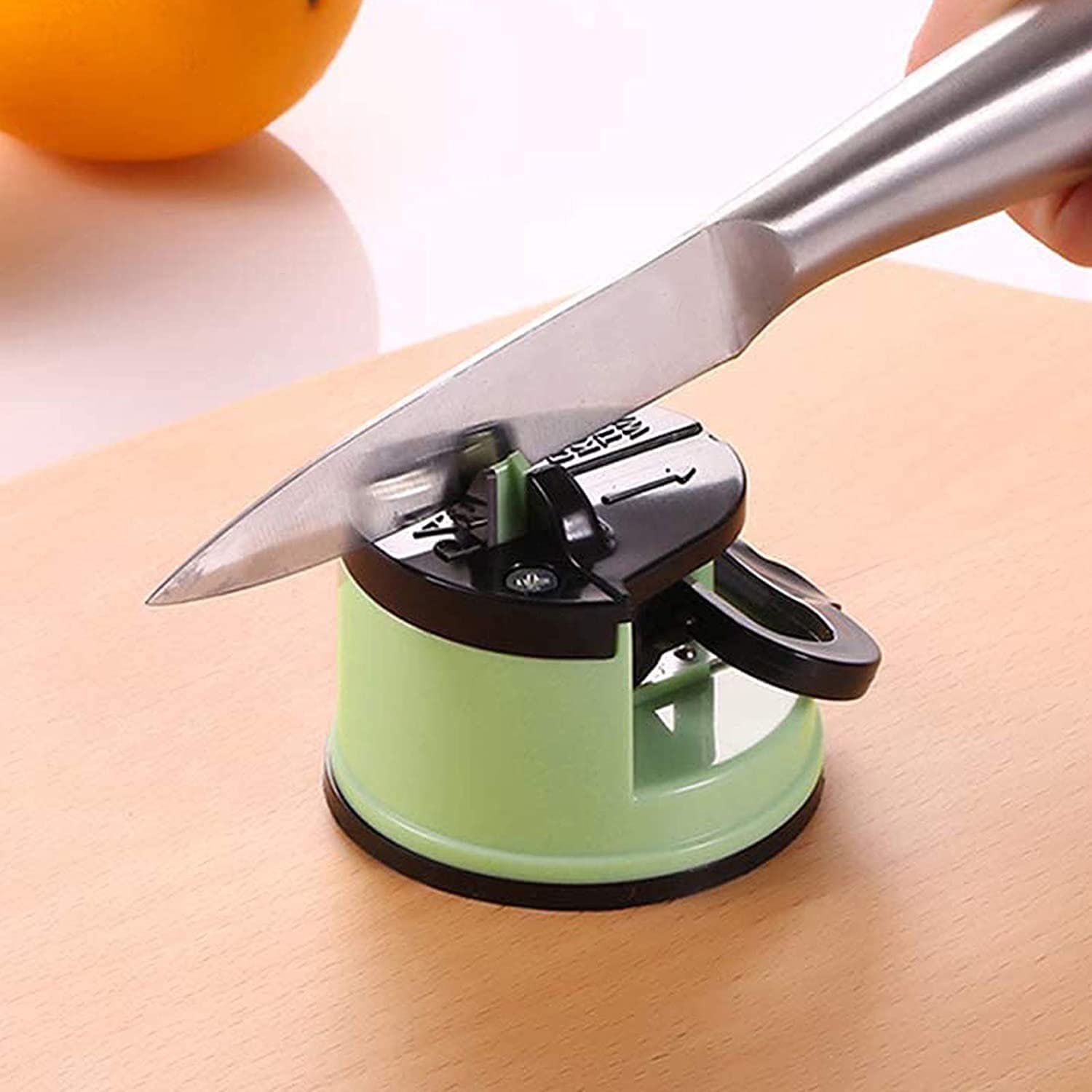 Knife Sharpener with Suction Pad for Kitchen Knife Tool for Household - 