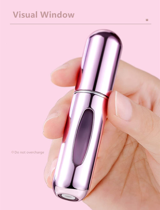 Mini Refillable Perfume Portable Atomizer Bottle Refillable Perfume Spray (5ml - pack of 6 ) - 