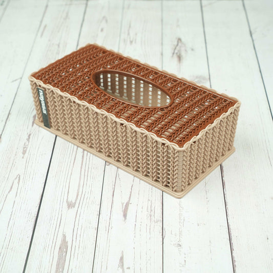 NAYASA Tissue Box (Plastic Tissue Paper Napkin Dispenser Box ) - NAYASA Tissue Box (Plastic Tissue Paper Napkin Dispenser Box ) - owleto