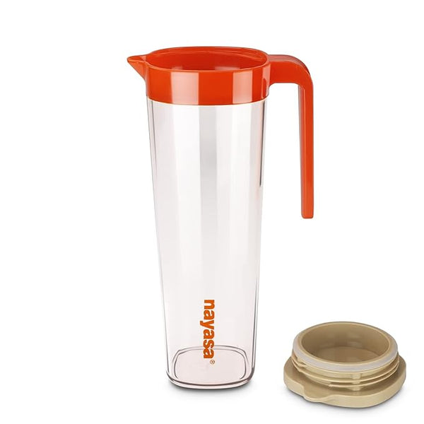 Nayasa Aaron Jug 1160 ML | Water Jug with Lid | Leakproof Lid