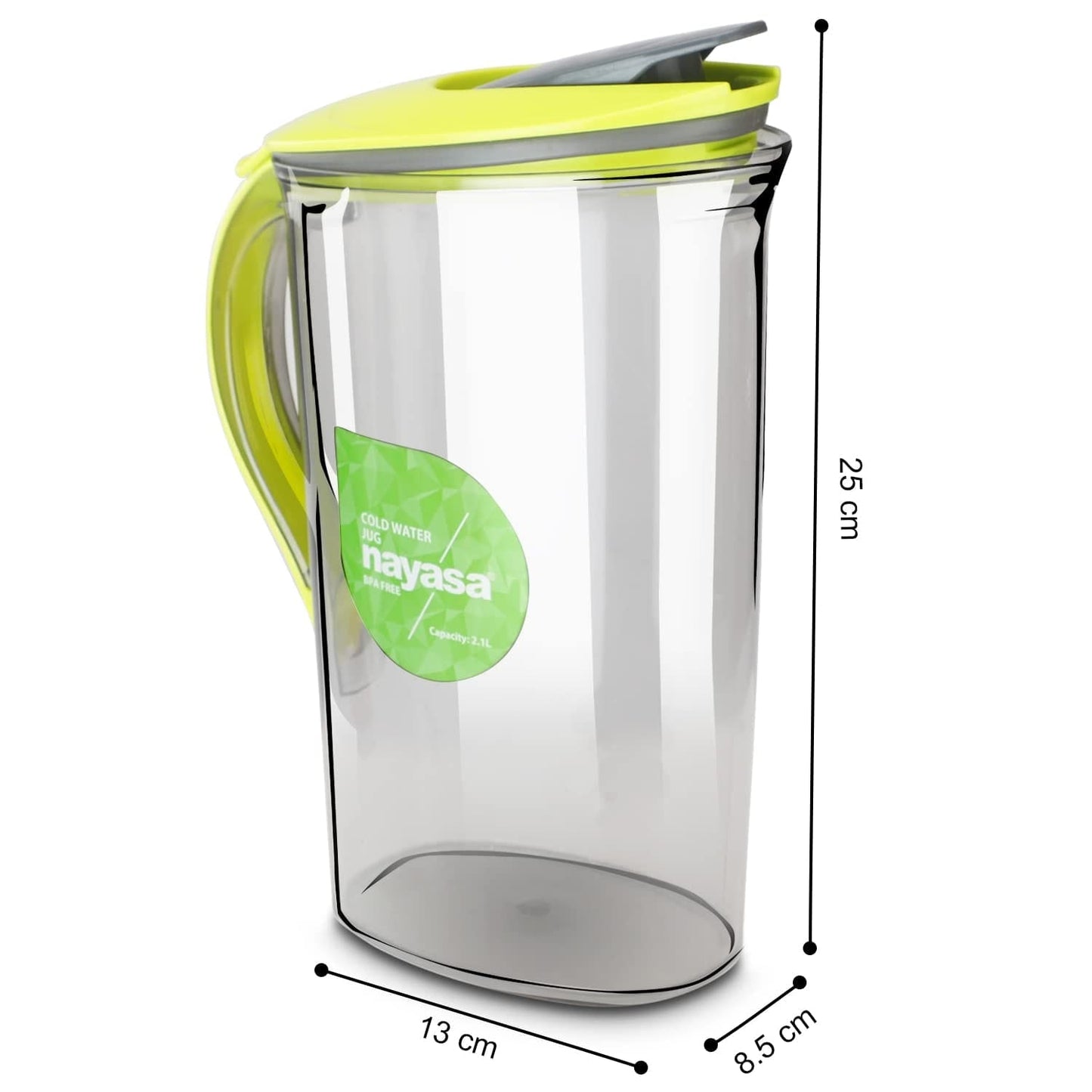 Nayasa Superplast Plastic Icon Jug 2.1 Litre - 