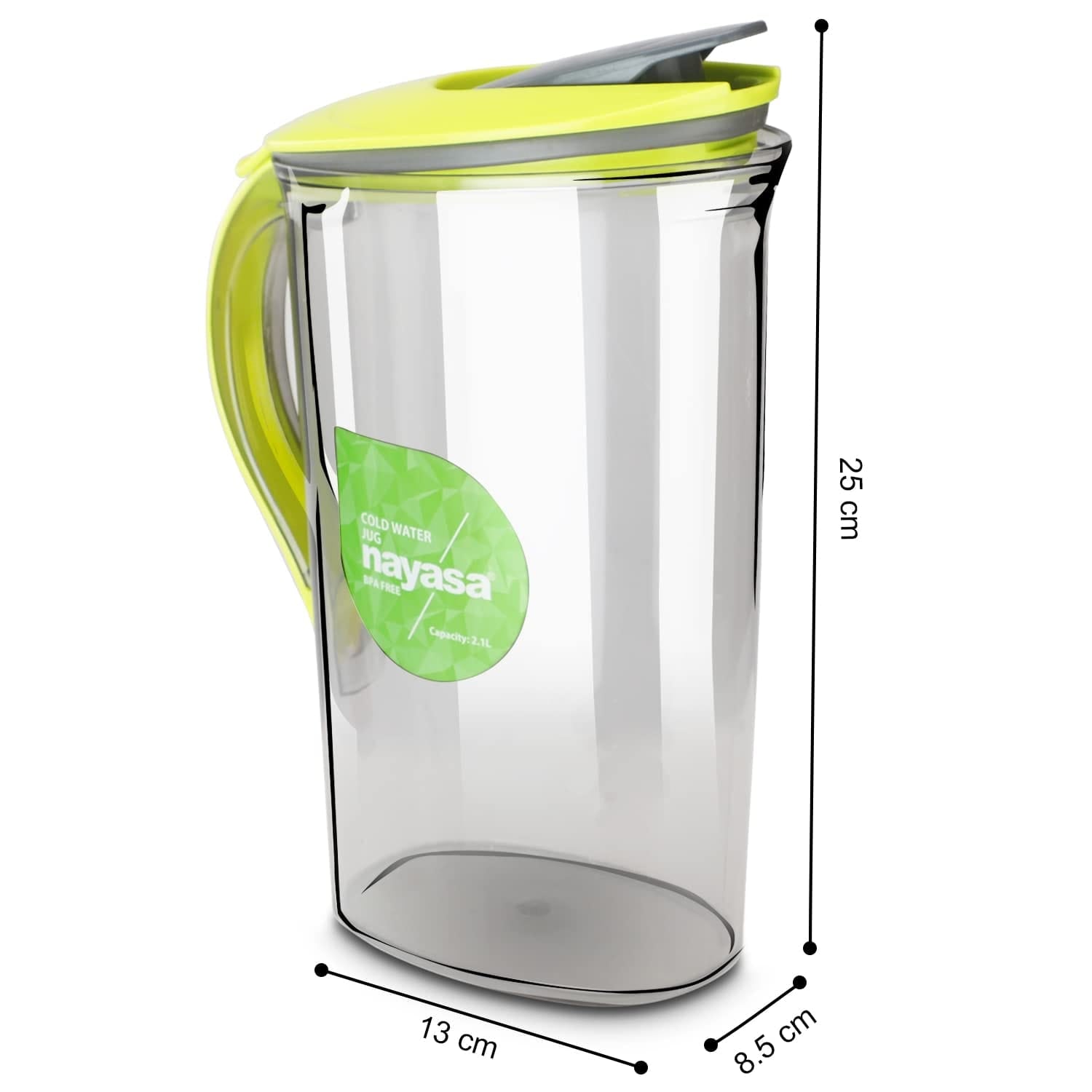 Nayasa Superplast Plastic Icon Jug 2.1 Litre - 