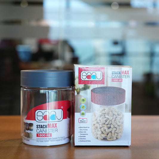 SAAJ Container 1800 ml | Plastic Kitchen Storage Container - SAAJ Container 1800 ml - owleto
