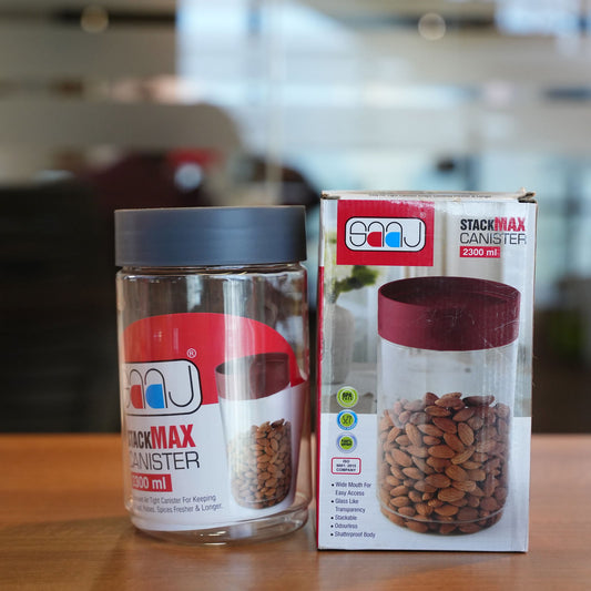 SAAJ Container 2300 ml | Plastic Kitchen Storage Container - SAAJ Container 2300 ml - owleto