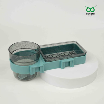 Wall-Mounted Bathroom Storage-Organizer -Space-Saving - Wall-Mounted Bathroom Storage Organizer -Space-Saving - owleto